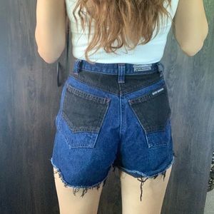 Vintage Rocky Mountain cut off jean shorts